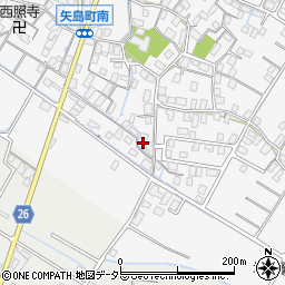 滋賀県守山市矢島町827周辺の地図