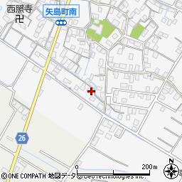 滋賀県守山市矢島町1021周辺の地図