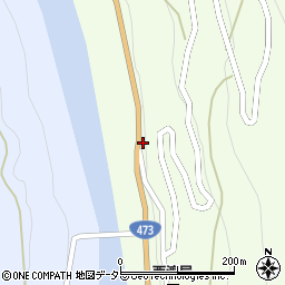 静岡県浜松市天竜区佐久間町大井2374-6周辺の地図