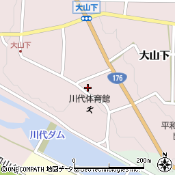 兵庫県丹波篠山市大山下431周辺の地図