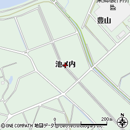 愛知県豊明市沓掛町（池ノ内）周辺の地図