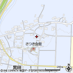 兵庫県丹波篠山市黒田41周辺の地図
