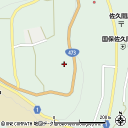 静岡県浜松市天竜区佐久間町中部436周辺の地図