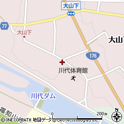 兵庫県丹波篠山市大山下566周辺の地図