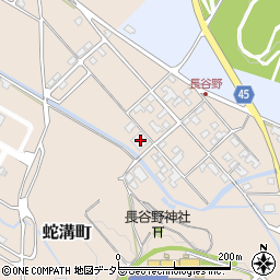 滋賀県東近江市蛇溝町1063周辺の地図