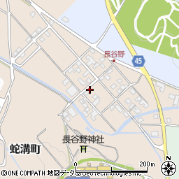 滋賀県東近江市蛇溝町1048-3周辺の地図