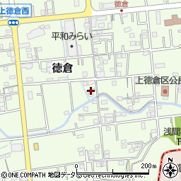 静岡県駿東郡清水町徳倉389周辺の地図