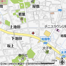 愛知県愛知郡東郷町春木池田周辺の地図