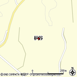 島根県邑智郡美郷町枦谷周辺の地図
