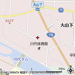 兵庫県丹波篠山市大山下434周辺の地図