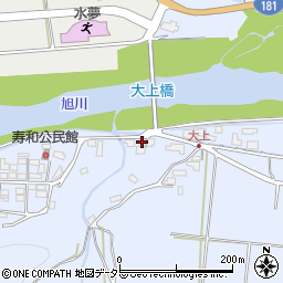 岡山県真庭市草加部761-1周辺の地図