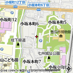 愛知県豊田市小坂本町5丁目86-1周辺の地図