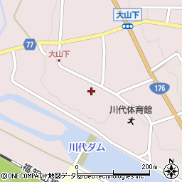 兵庫県丹波篠山市大山下557周辺の地図