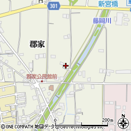 兵庫県丹波篠山市郡家269周辺の地図