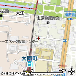 愛知県名古屋市南区大同町2丁目1周辺の地図