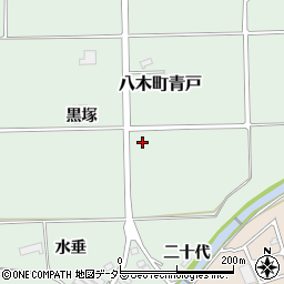 京都府南丹市八木町青戸周辺の地図