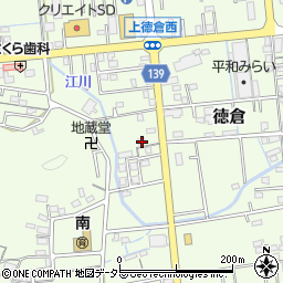静岡県駿東郡清水町徳倉422周辺の地図
