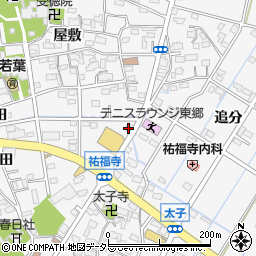 愛知県愛知郡東郷町春木前田周辺の地図