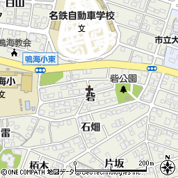 愛知県名古屋市緑区鳴海町砦周辺の地図