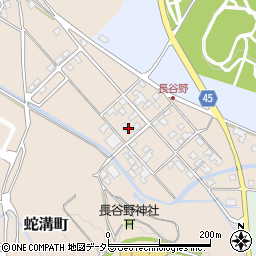 滋賀県東近江市蛇溝町1045周辺の地図