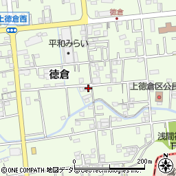 静岡県駿東郡清水町徳倉390周辺の地図