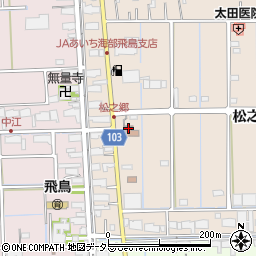 飛島土地改良区周辺の地図