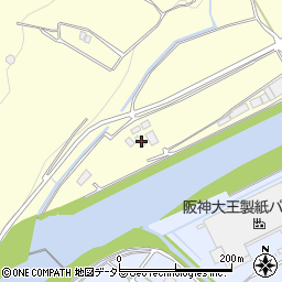 兵庫県丹波市山南町金屋717周辺の地図