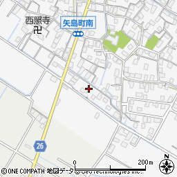 滋賀県守山市矢島町1252周辺の地図