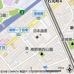 日本通運名古屋運輸周辺の地図