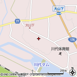 兵庫県丹波篠山市大山下554周辺の地図