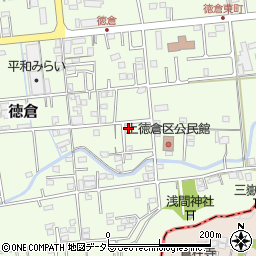 静岡県駿東郡清水町徳倉543周辺の地図