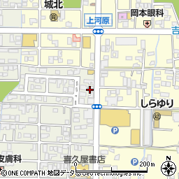 美作百味菓匠館 大文字 本店周辺の地図
