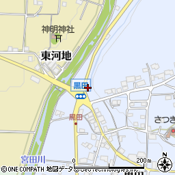 兵庫県丹波篠山市黒田863周辺の地図