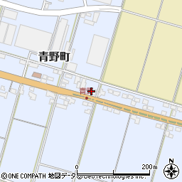 滋賀県東近江市青野町4477周辺の地図