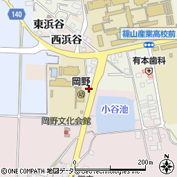 兵庫県丹波篠山市郡家677周辺の地図