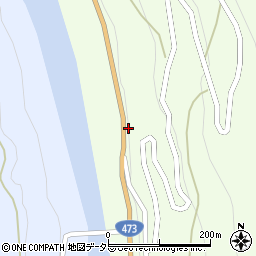 静岡県浜松市天竜区佐久間町大井2372-18周辺の地図