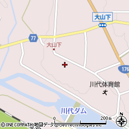 兵庫県丹波篠山市大山下552周辺の地図