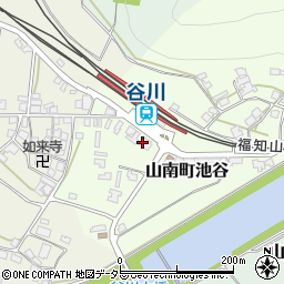 丹波ひかみ農協山南支店久下店周辺の地図