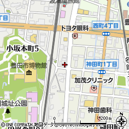 愛知県豊田市小坂本町5丁目13-7周辺の地図