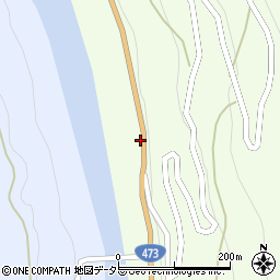 静岡県浜松市天竜区佐久間町大井2372周辺の地図