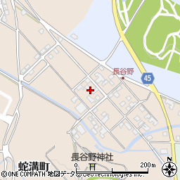 滋賀県東近江市蛇溝町1043-1周辺の地図