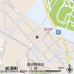 滋賀県東近江市蛇溝町1046周辺の地図