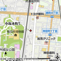 愛知県豊田市小坂本町5丁目13-8周辺の地図