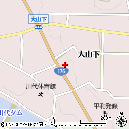 兵庫県丹波篠山市大山下439周辺の地図