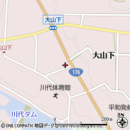 兵庫県丹波篠山市大山下533周辺の地図