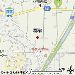 兵庫県丹波篠山市郡家316周辺の地図
