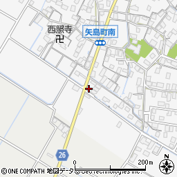 滋賀県守山市矢島町1259-1周辺の地図