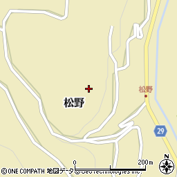 静岡県静岡市葵区松野416周辺の地図