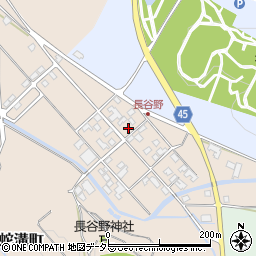 滋賀県東近江市蛇溝町1017周辺の地図
