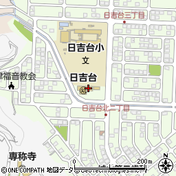 大津市立幼稚園日吉台幼稚園周辺の地図